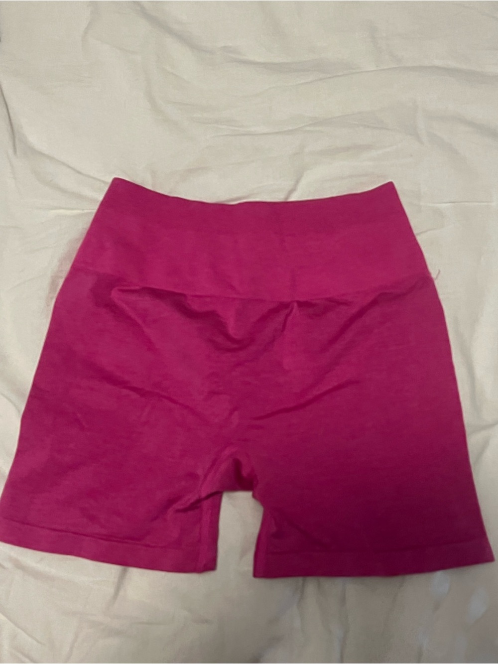 Amazon Women's High-Waist Magenta Athletic Shorts